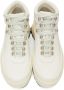 Jil Sander Off-White Leather Hiking Boots - Thumbnail 5