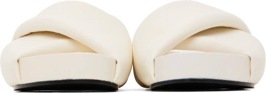 Jil Sander Off-White Oversize Wrapped Slides