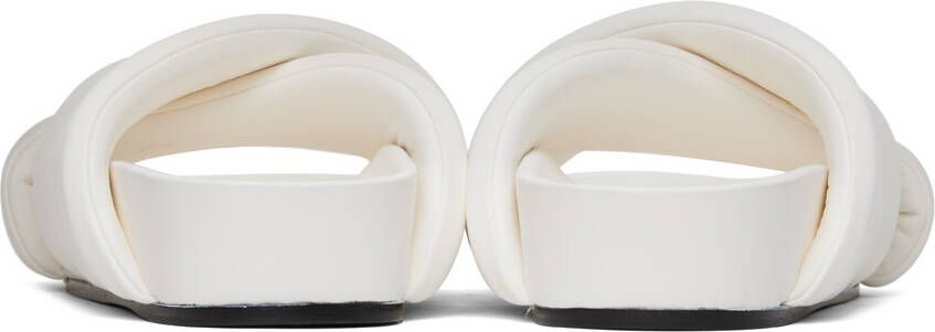 Jil Sander Off-White Padded Slides