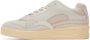 Jil Sander Off-White Perforated Sneakers - Thumbnail 3