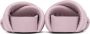 Jil Sander Purple Oversized Wrapped Sandals - Thumbnail 2