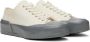 Jil Sander White & Gray Low-Top Sneakers - Thumbnail 4