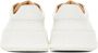 Jil Sander White Leather Platform Sneakers - Thumbnail 2