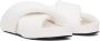 Jil Sander White Oversized Wrapped Sandals - Thumbnail 3