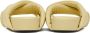 Jil Sander Yellow Oversize Wrapped Sandals - Thumbnail 2
