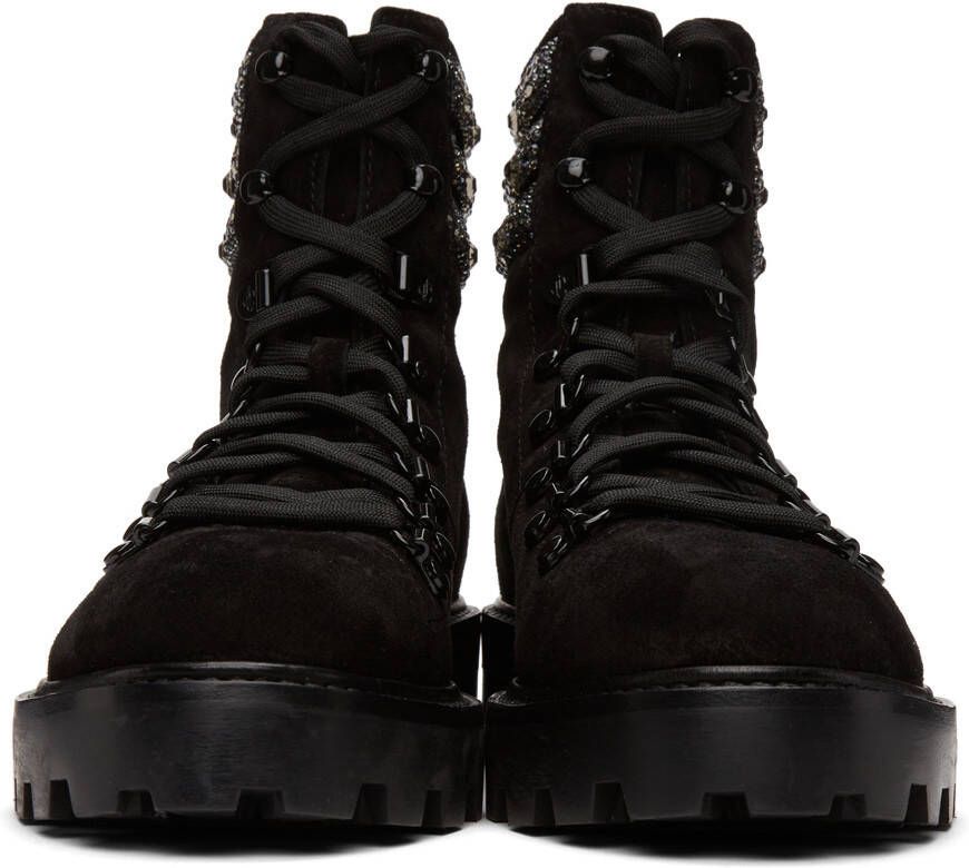 Jimmy Choo Black Eshe Flat Boots