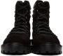 Jimmy Choo Black Eshe Flat Boots - Thumbnail 2