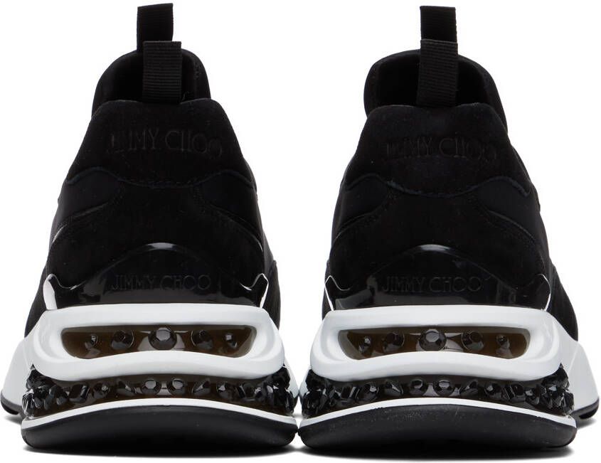 Jimmy Choo Black Memphis Sneakers
