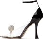 Jimmy Choo Black Mugler Edition Plexi Heeled Sandals - Thumbnail 3