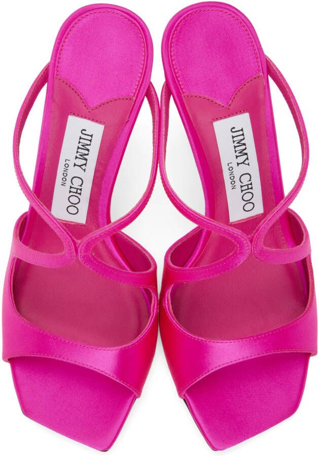 Jimmy Choo Pink Anise 95 Sandals