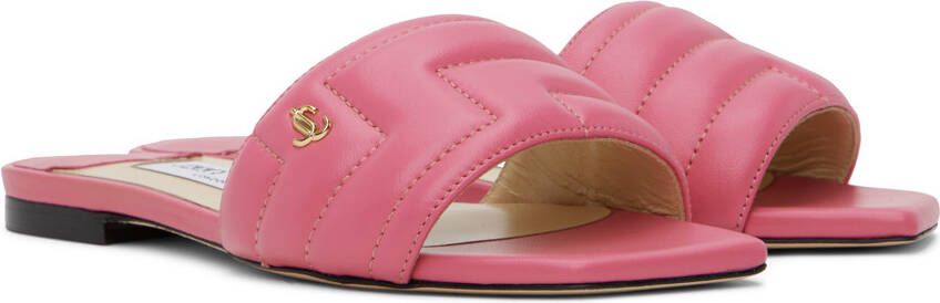 Jimmy Choo Pink Themis Sandals