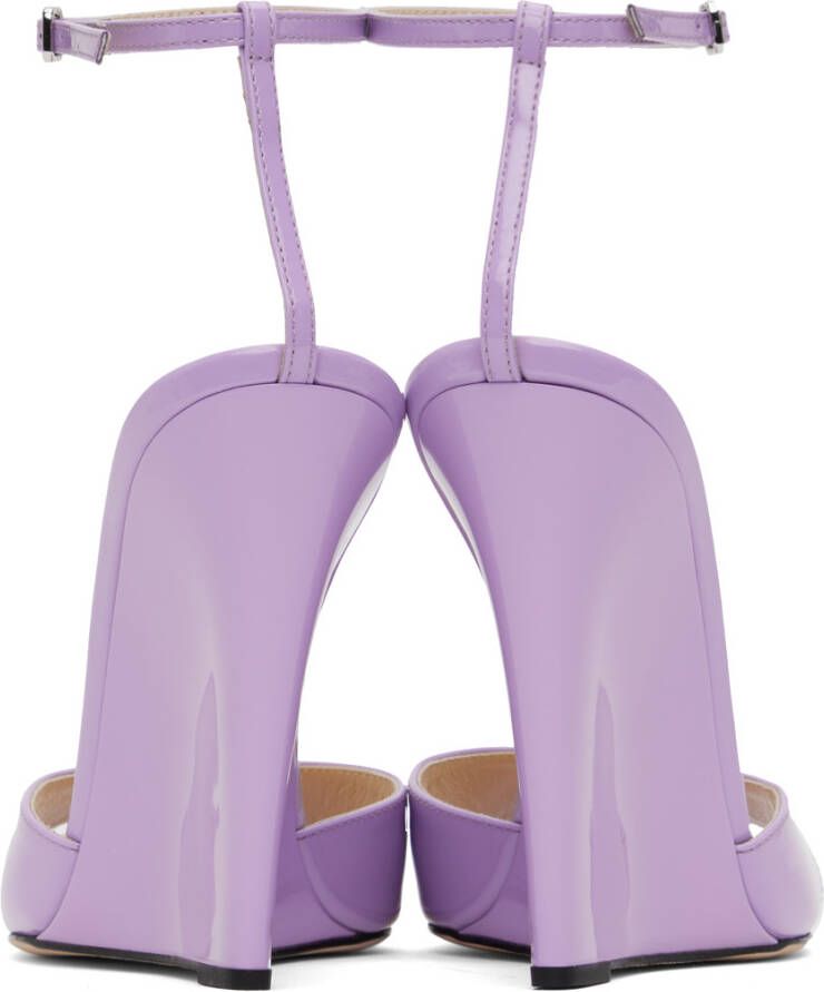 Jimmy Choo Purple Brien 110 Heeled Sandals