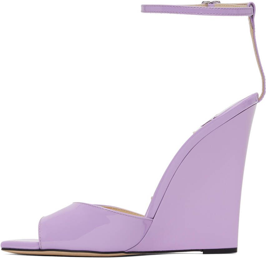 Jimmy Choo Purple Brien 110 Heeled Sandals