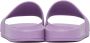 Jimmy Choo Port F monogram-logo sliders Purple - Thumbnail 6