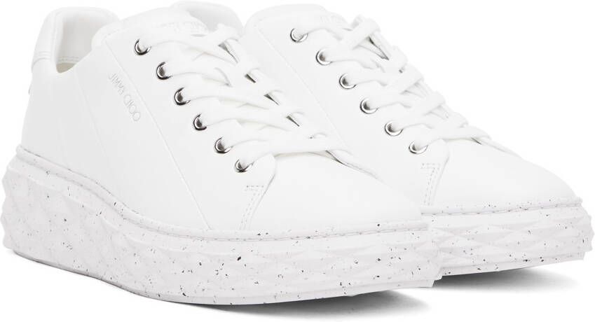 Jimmy Choo White Diamond Light Maxi Sneakers