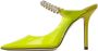 Jimmy Choo Yellow PVC Bing 100 Heels - Thumbnail 3