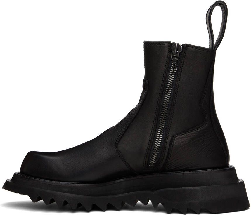 Julius Black Side Zip Boots