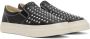 Junya Watanabe Black Studded Sneakers - Thumbnail 4