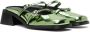 Justine Clenquet Green Andie Mules - Thumbnail 4