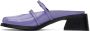 Justine Clenquet Purple Andie Mules - Thumbnail 3