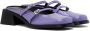Justine Clenquet Purple Andie Mules - Thumbnail 4