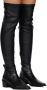 Juun.J Black High Long Boots - Thumbnail 4