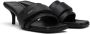 Juun.J Black Velcro Heeled Sandals - Thumbnail 4