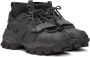 Juun.J Gray Leather Boots - Thumbnail 4