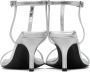 Juun.J Silver Leather Heeled Sandals - Thumbnail 2