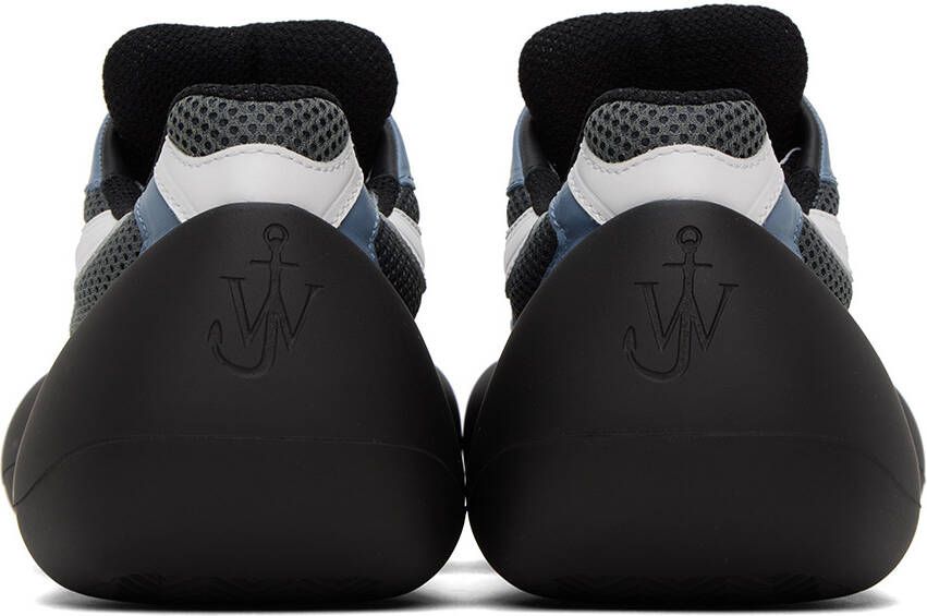 JW Anderson Black & Blue Bumper Hike Sneakers