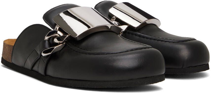 JW Anderson Black Gourmet Chain Loafers