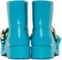 JW Anderson Blue Chain Rubber Boots - Thumbnail 2