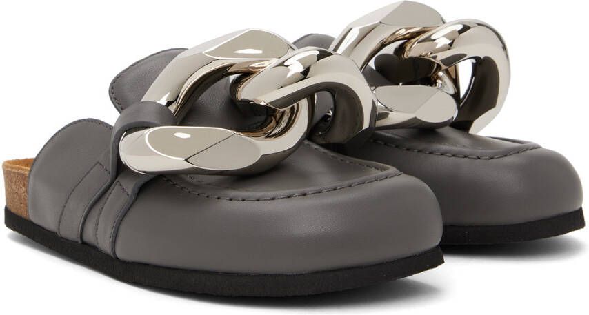 JW Anderson Gray Chain Mules
