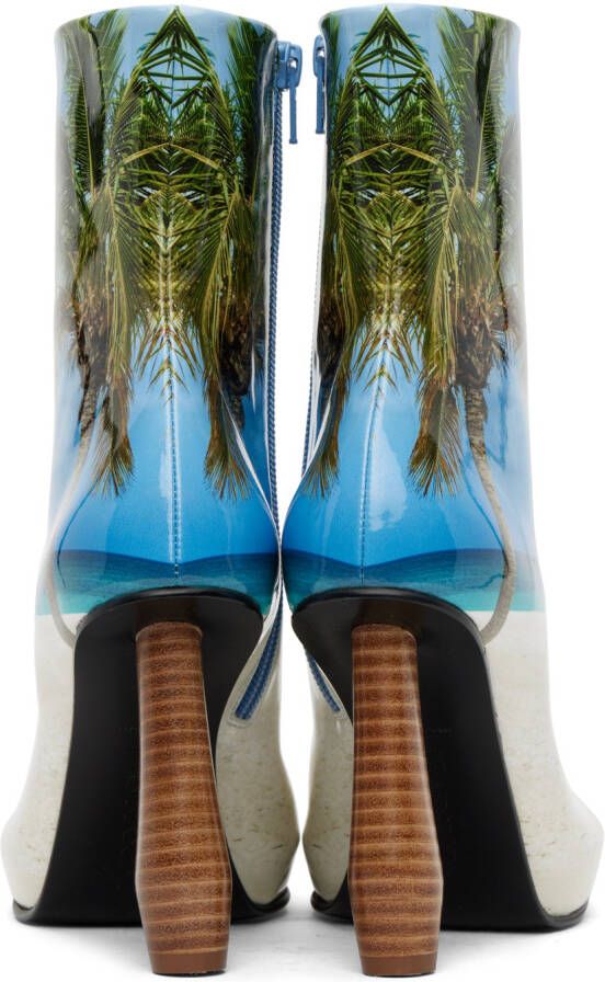 JW Anderson Multicolor Palm Ankle Boots