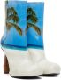 JW Anderson Multicolor Palm Ankle Boots - Thumbnail 4