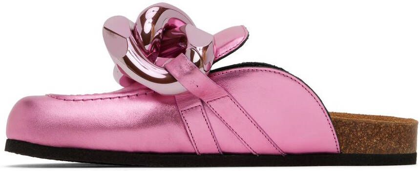 JW Anderson Pink Chain Mules