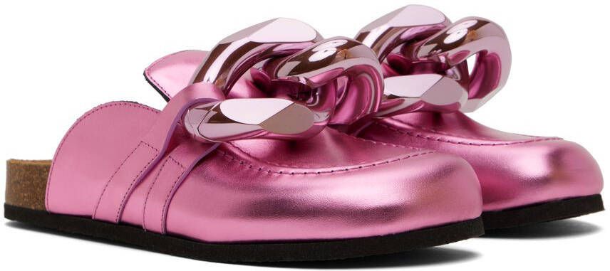 JW Anderson Pink Chain Mules