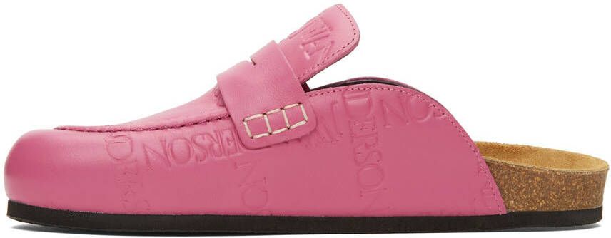 JW Anderson Pink Mule Loafers