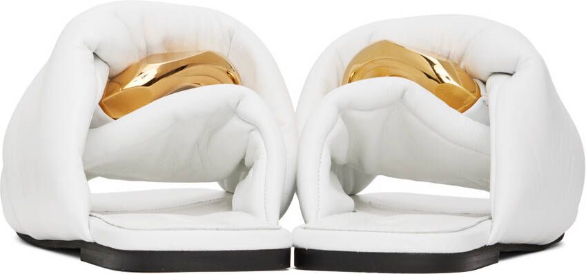 JW Anderson White Twist Sandals