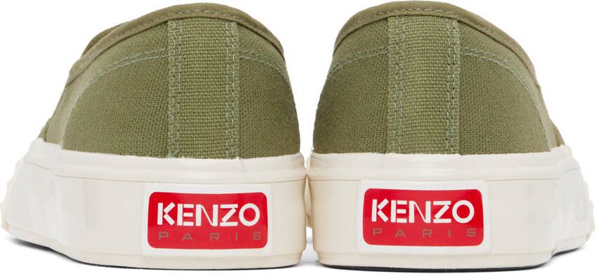 Kenzo Khaki Paris school Sneakers