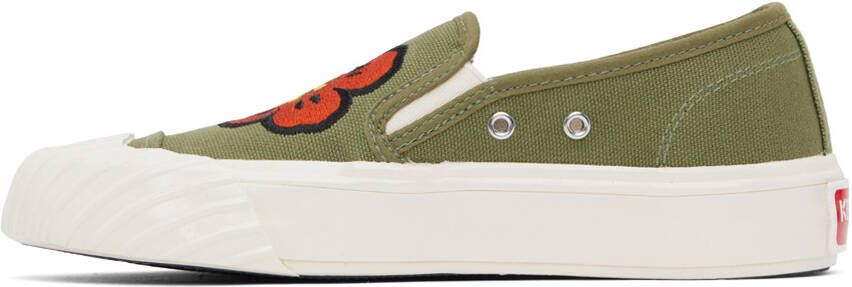 Kenzo Khaki Paris school Sneakers