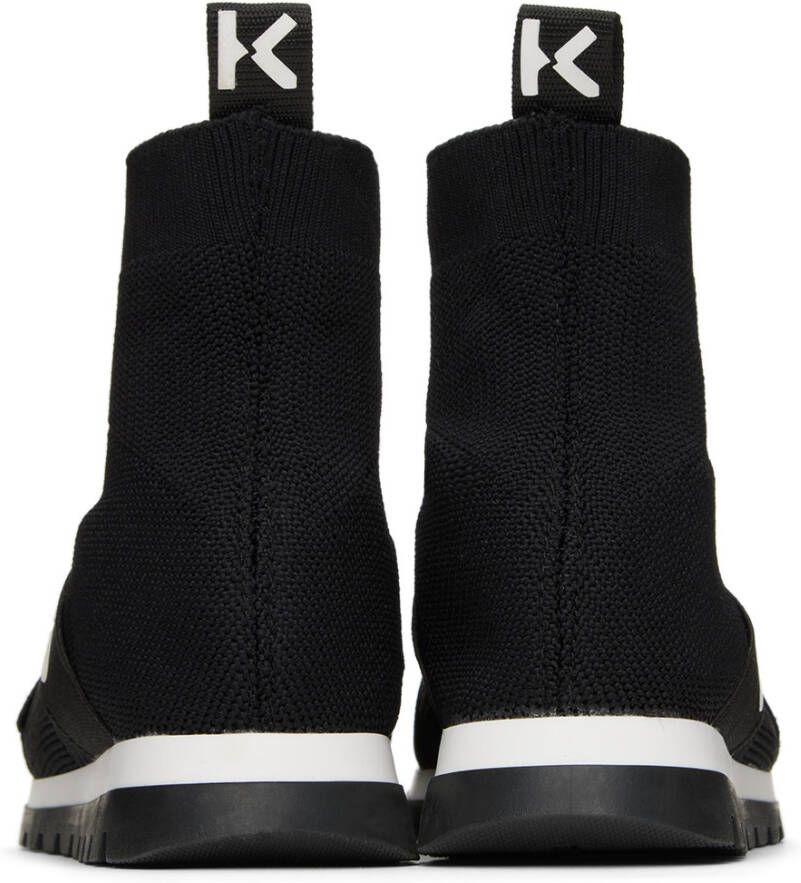 Kenzo Kids Black Sock Sneakers