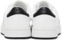 Kenzo White Velcro Kourt Scratch Sneakers - Thumbnail 4