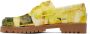 KidSuper Yellow Painted Lug Loafers - Thumbnail 3