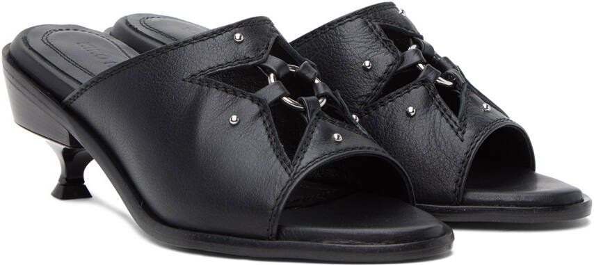 Kiko Kostadinov Black Star Sandals