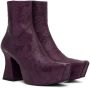 KNWLS Purple Precious Mini Boots - Thumbnail 4