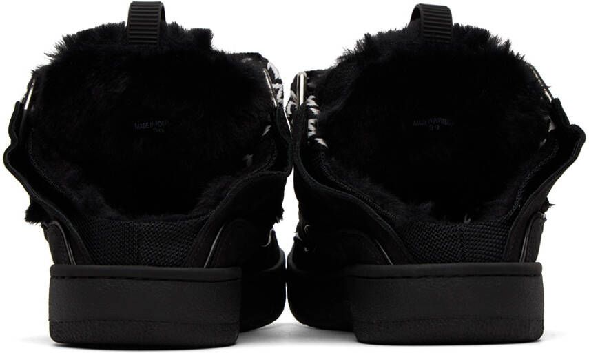 Lanvin Black Curb Slip-On Sneakers