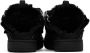 Lanvin Black Curb Slip-On Sneakers - Thumbnail 2