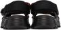 Lanvin Black Suicoke Edition Curb Laces Sandals - Thumbnail 2