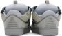 Lanvin Gray Curb Sneakers - Thumbnail 2